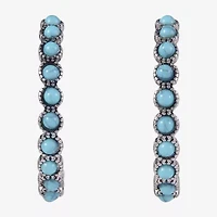 Mixit Womens 29.1mm Hoop Earrings
