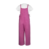 Speechless Big Kid Girls Crew Neck Short Sleeve 2-pc. Jumpsuit
