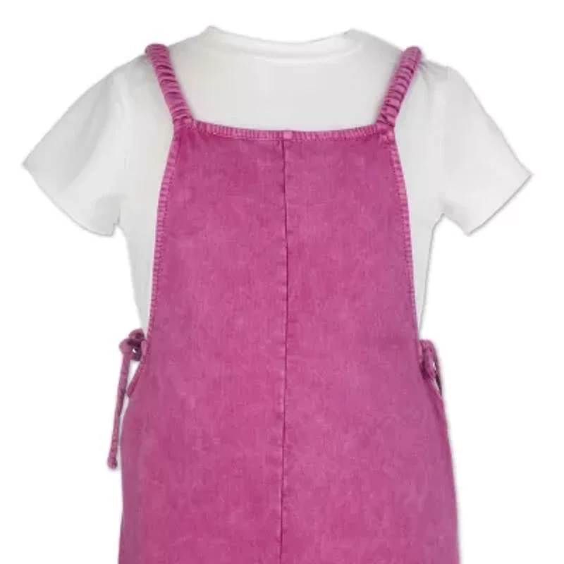 Speechless Big Kid Girls Crew Neck Short Sleeve 2-pc. Jumpsuit