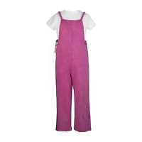 Speechless Big Kid Girls Crew Neck Short Sleeve 2-pc. Jumpsuit