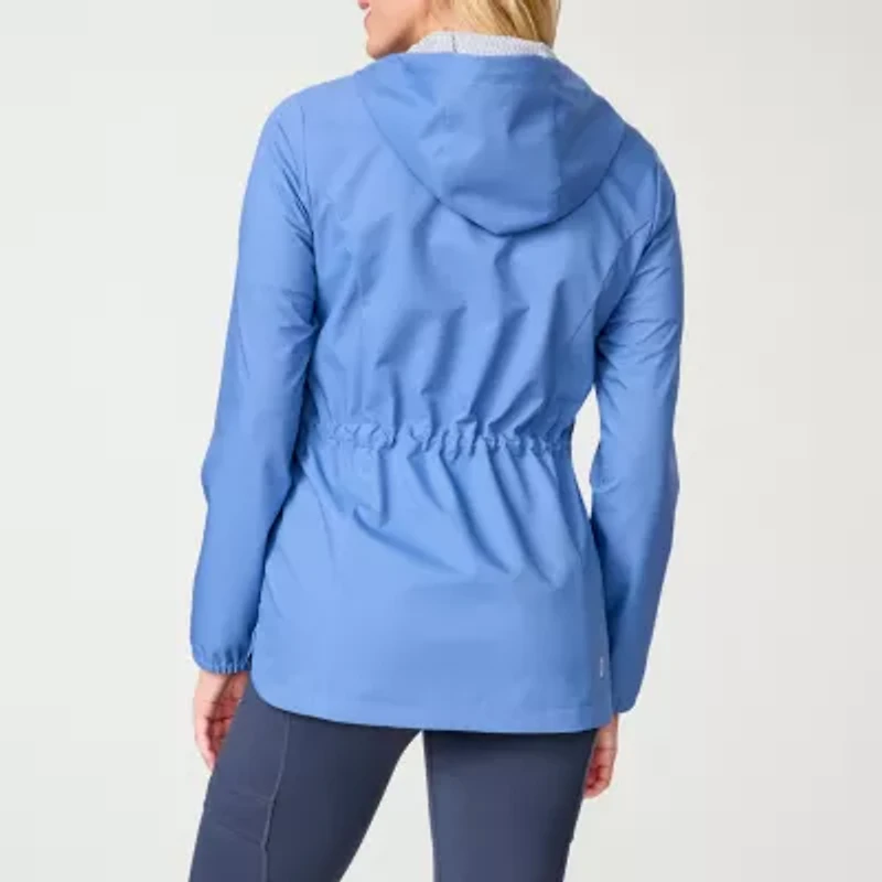 Free Country Womens Water Resistant Lightweight Raincoat