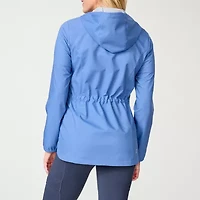 Free Country Womens Water Resistant Lightweight Raincoat