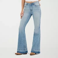 Wrangler Wrangler Flare Jean Womens Highest Rise Stretch Fabric Flare Leg Jean