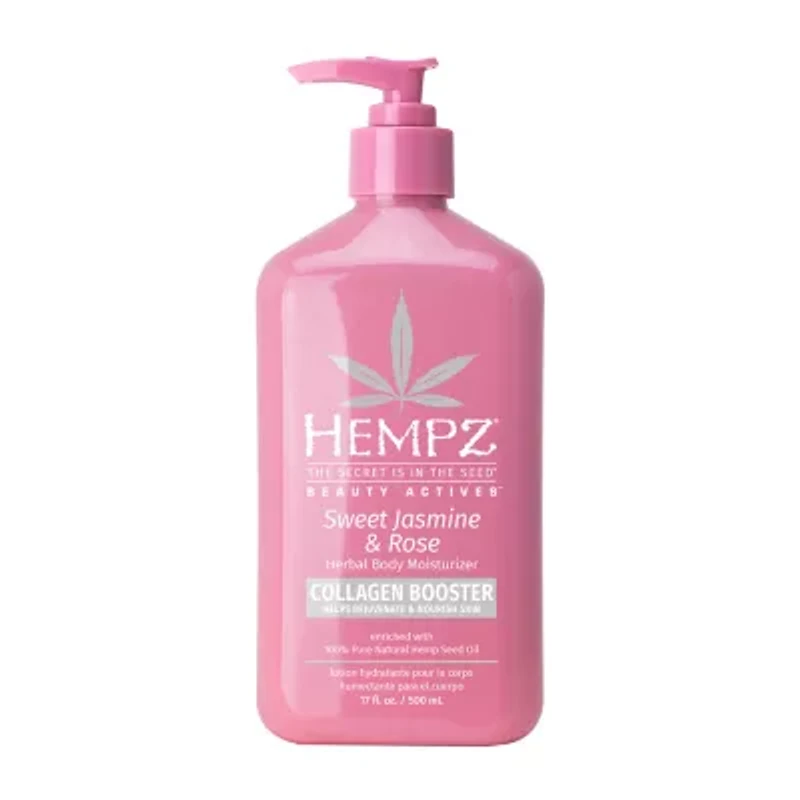 Hempz Sweet Jasmine & Rose Herbal Body Moisturizer With Collagen Booster