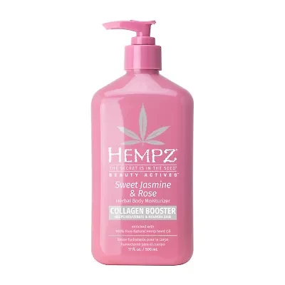 Hempz Sweet Jasmine & Rose Herbal Body Moisturizer With Collagen Booster