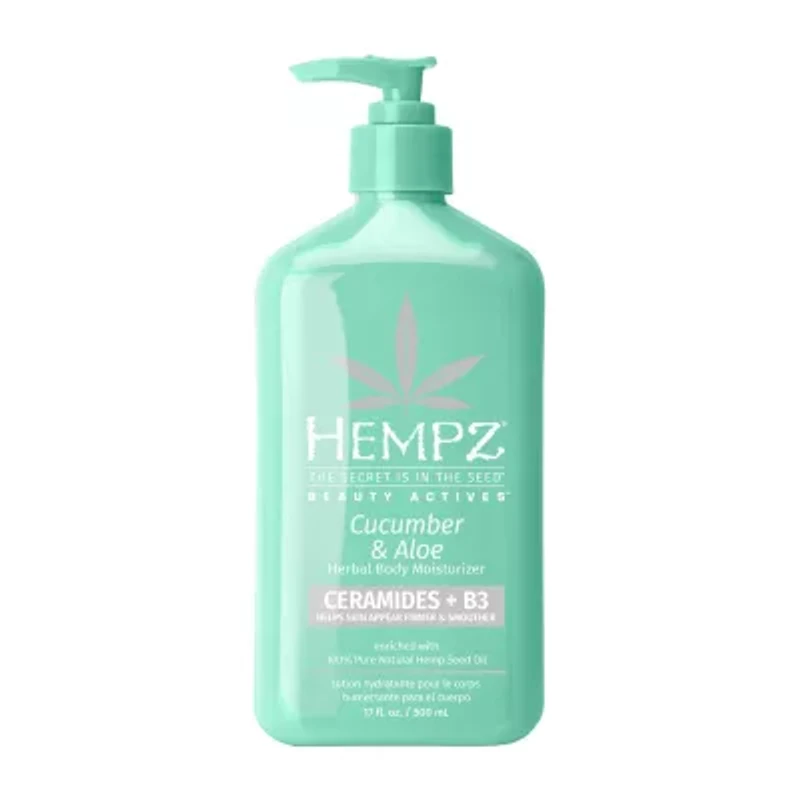 Hempz New! Cucumber & Aloe Herbal Body Moisturizer 17 Oz.