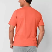 Stafford Mens Crew Neck Short Sleeve Big and Tall Pajama Top