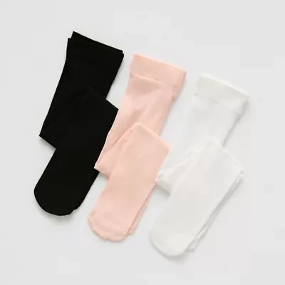 Okie Dokie Toddler Girls 3-pc. Tights