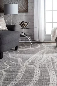 nuLoom Thomas Paul Power Loomed Octopus Rectangular Rug