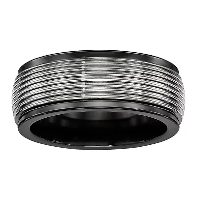 Mens 9M Titanium Wedding Band