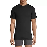 Stafford Heavyweight Mens 3 Pack Short Sleeve Crew Neck T-Shirt Extra Tall