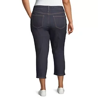 St. John's Bay Secretly Slender Mid Rise Plus Capris