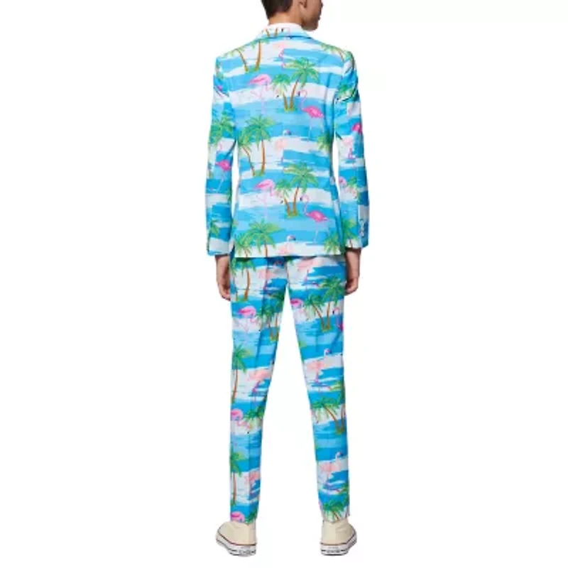 Opposuits Flamingo Big Kid Boys 3-pc. Suit Set