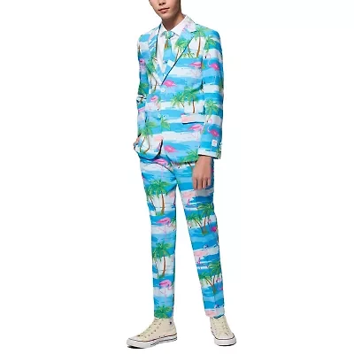 Opposuits Flamingo Big Kid Boys 3-pc. Suit Set
