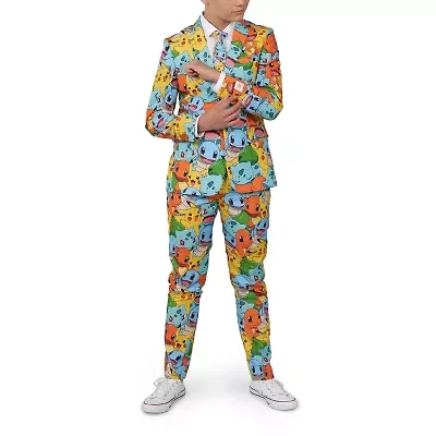 Opposuits Pokemon Big Kid Boys 3-pc. Suit Set