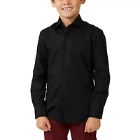 Opposuits Little Boys Spread Collar Long Sleeve Dress Shirt