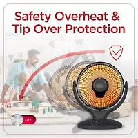 BLACK+DECKER 14 inch Radiant Dish Heater