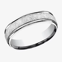 Mens 6.5MM Cobalt Wedding Band
