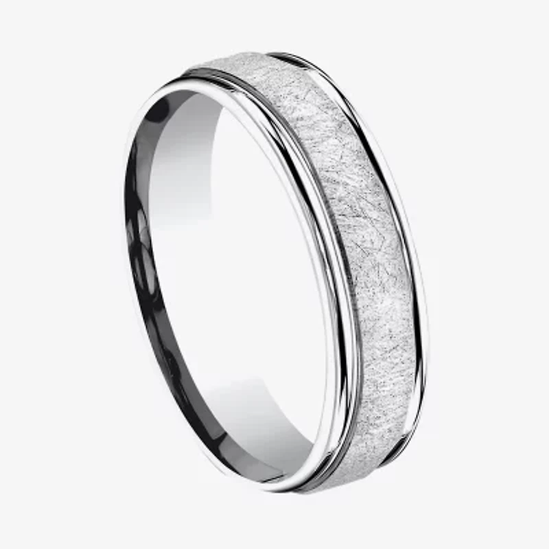 Mens 6.5MM Cobalt Wedding Band