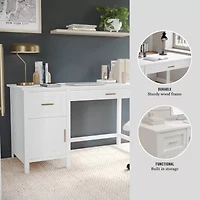Martha Stewart Hutton Home Office Desk
