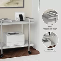 Martha Stewart Liam Printer Cart