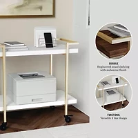 Martha Stewart Liam Printer Cart