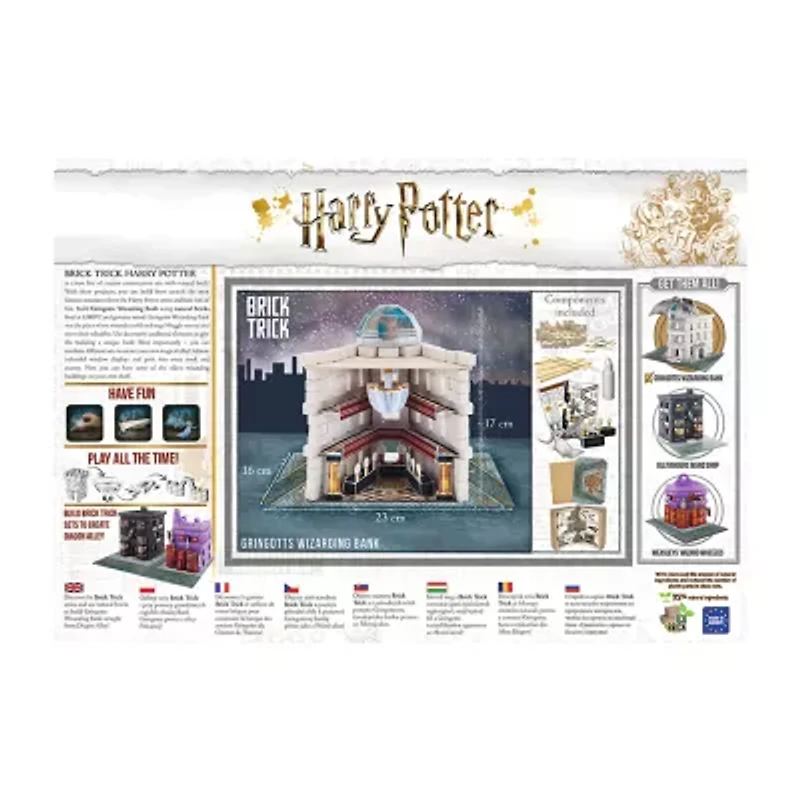 Trefl Brick Tricks Gringotts Bank Harry Potter Building Set