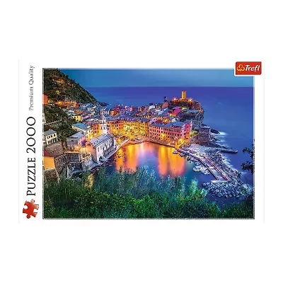 Trefl Puzzles - 2000 Piece Vernazza At Dusk 2000-pc. Puzzle