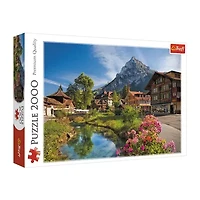 Trefl Puzzles - 2000 Piece Alps In The Summer 2000-pc. Puzzle