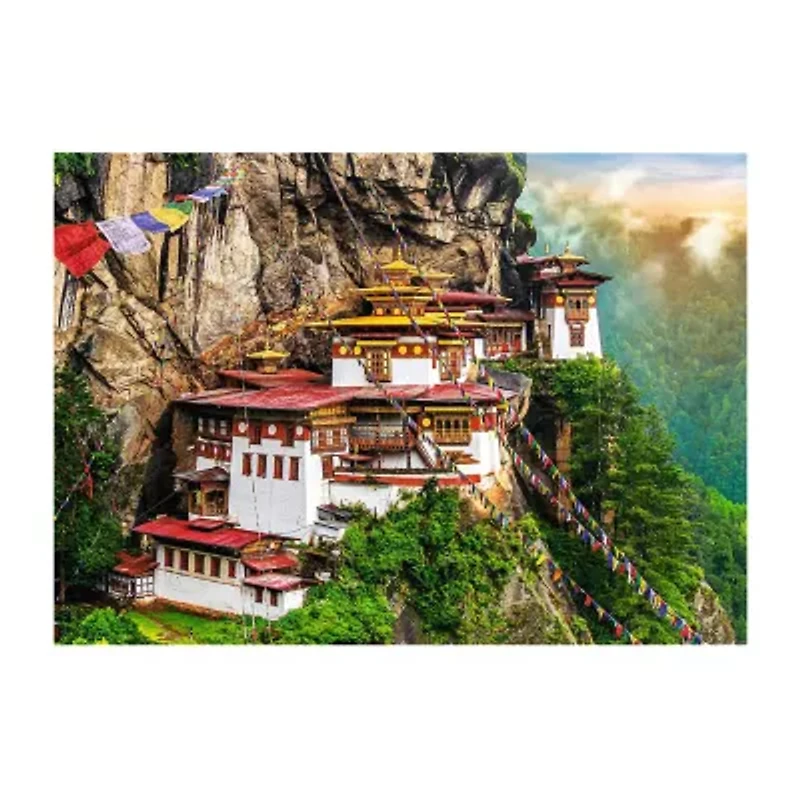 Trefl Puzzles - 2000 Piece Tigers Nest Bhutan 2000-pc. Puzzle