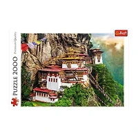 Trefl Puzzles - 2000 Piece Tigers Nest Bhutan 2000-pc. Puzzle