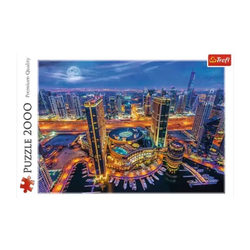 Trefl Puzzles - 2000 Piece Lights Of Dubai 2000-pc. Puzzle
