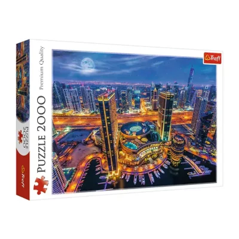 Trefl Puzzles - 2000 Piece Lights Of Dubai 2000-pc. Puzzle