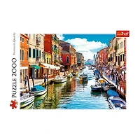 Trefl Puzzles - 2000 Piece Murano Island Venice 2000-pc. Puzzle