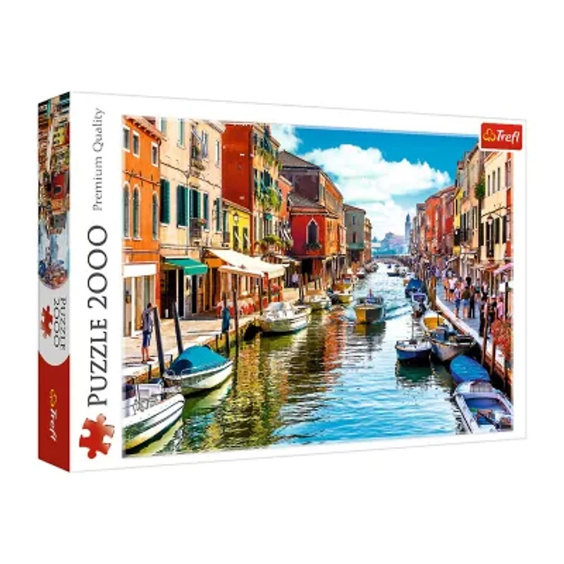 Trefl Puzzles - 2000 Piece Murano Island Venice 2000-pc. Puzzle