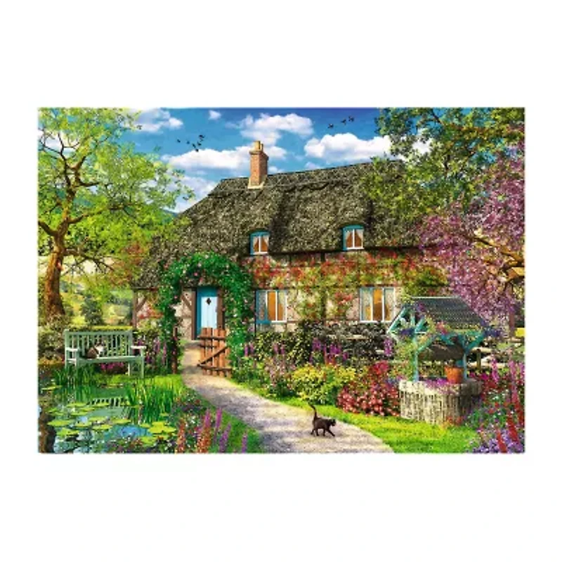 Trefl Puzzles - 2000 Piece Country Cottage 2000-pc. Puzzle
