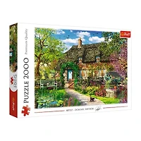 Trefl Puzzles - 2000 Piece Country Cottage 2000-pc. Puzzle