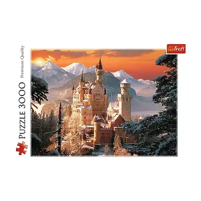 Trefl Puzzles - 3000 Piece Neuschwanstein Castle 3000-pc. Puzzle