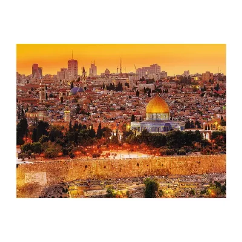 Trefl Puzzles - 3000 Piece The Roofs Of Jerusalem 3000-pc. Puzzle