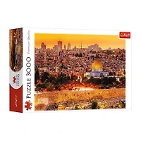 Trefl Puzzles - 3000 Piece The Roofs Of Jerusalem 3000-pc. Puzzle