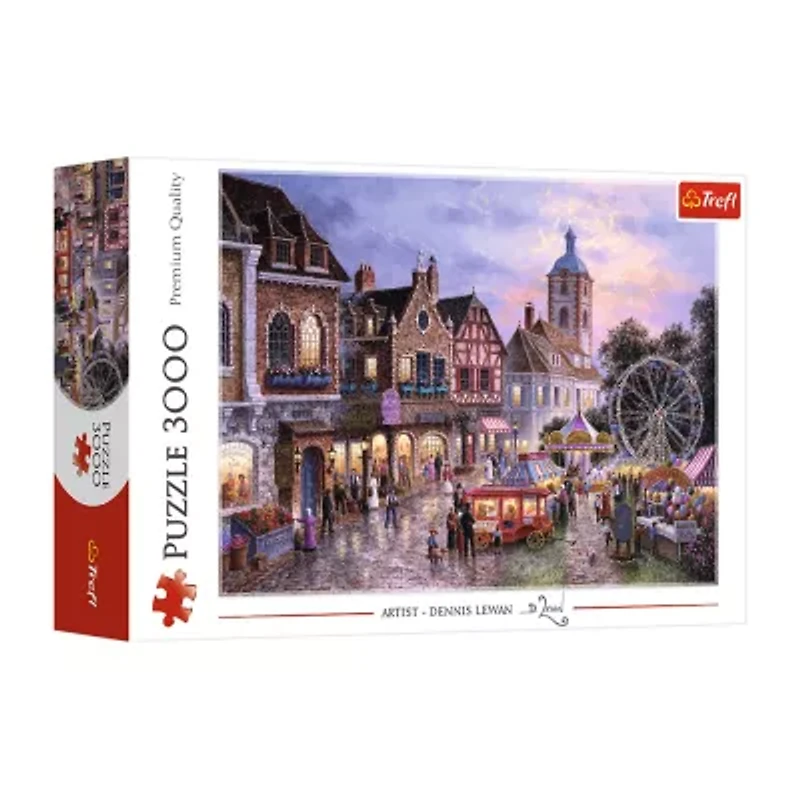 Trefl Puzzles - 3000 Piece Funfair Art Licencing 3000-pc. Puzzle