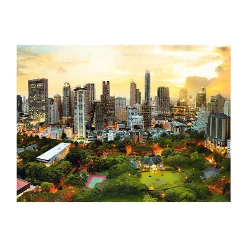 Trefl Puzzles - 3000 Piece Sunset In Bangkok 3000-pc. Puzzle