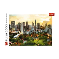 Trefl Puzzles - 3000 Piece Sunset In Bangkok 3000-pc. Puzzle