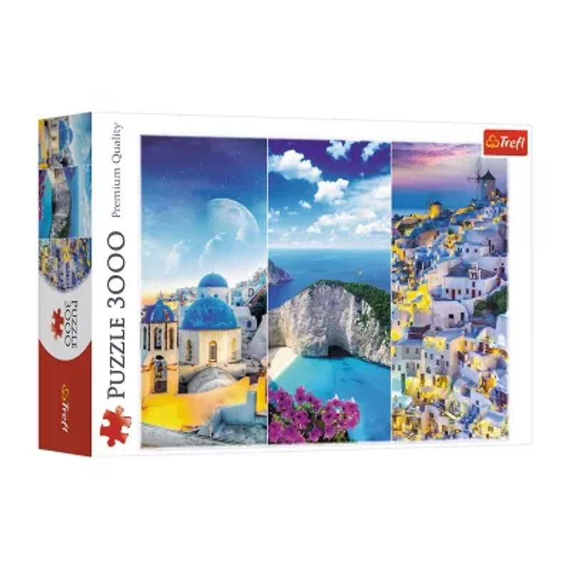 Trefl Puzzles - 3000 Piece Greek Holidays 3000-pc. Puzzle