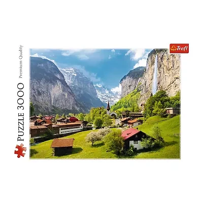 Trefl Puzzles - 3000 Piece Lauterbrunnen Switzerland 3000-pc. Puzzle
