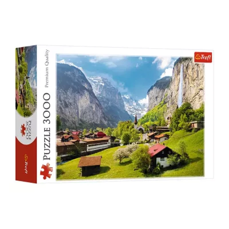 Trefl Puzzles - 3000 Piece Lauterbrunnen Switzerland 3000-pc. Puzzle