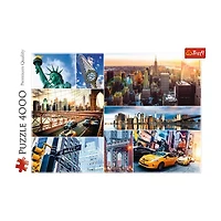 Trefl Puzzles - 4000 Piece New York Collage 4000-pc. Puzzle