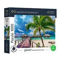 Trefl Puzzles - 1000 Piece Uft Paradise Beach Borabora 1000-pc. Puzzle