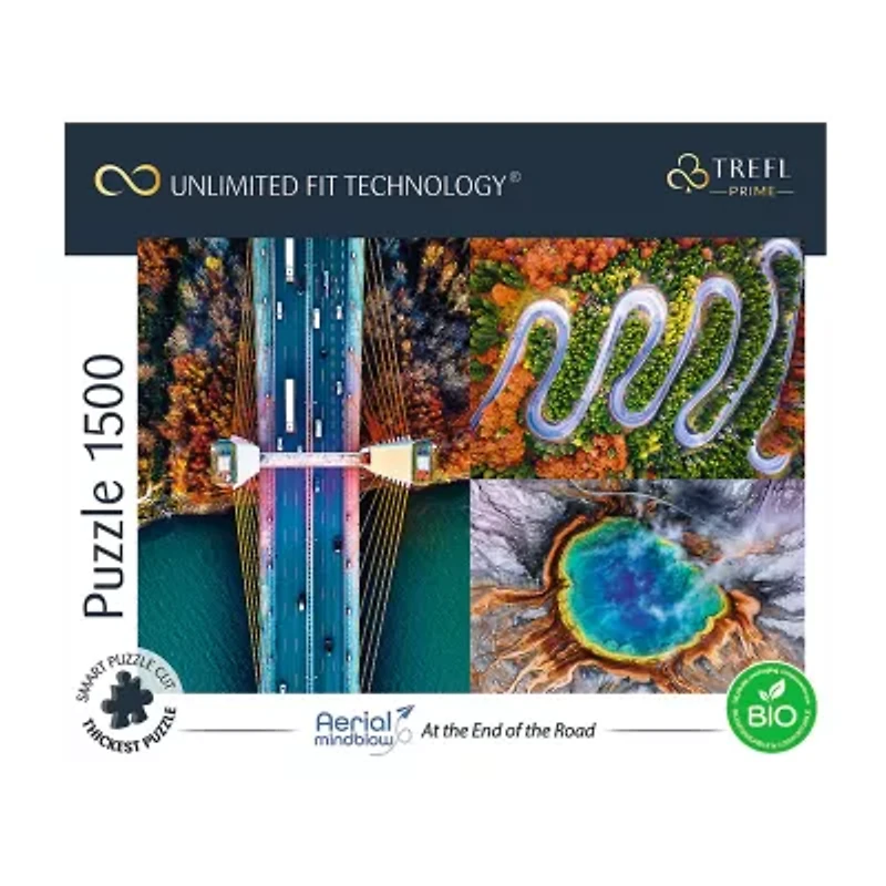 Trefl Puzzles - 1500 Piece At The End Of The Road 1500-pc. Puzzle