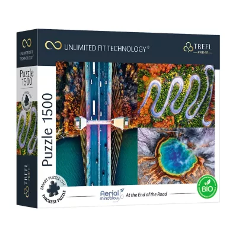 Trefl Puzzles - 1500 Piece At The End Of The Road 1500-pc. Puzzle